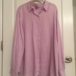 J Jill linen blouse XL